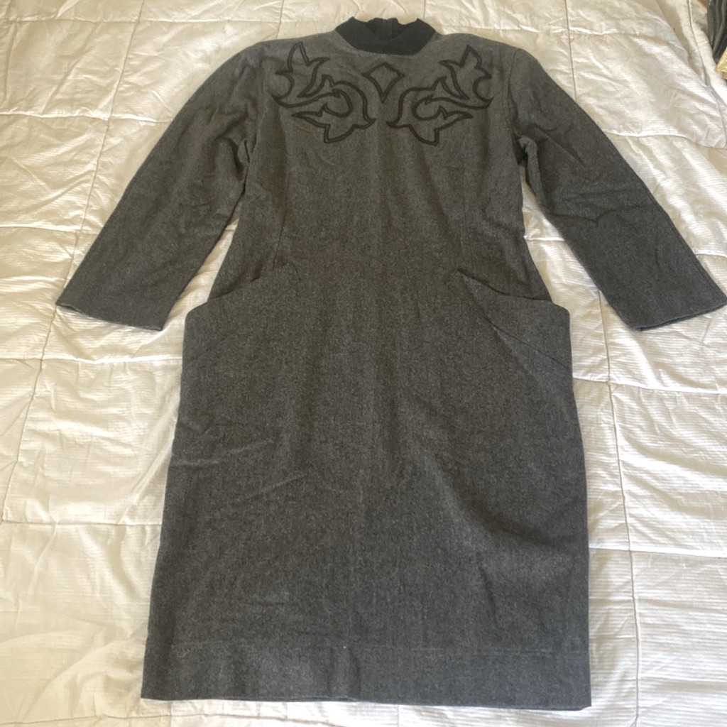Vintage Italian Grey Dress